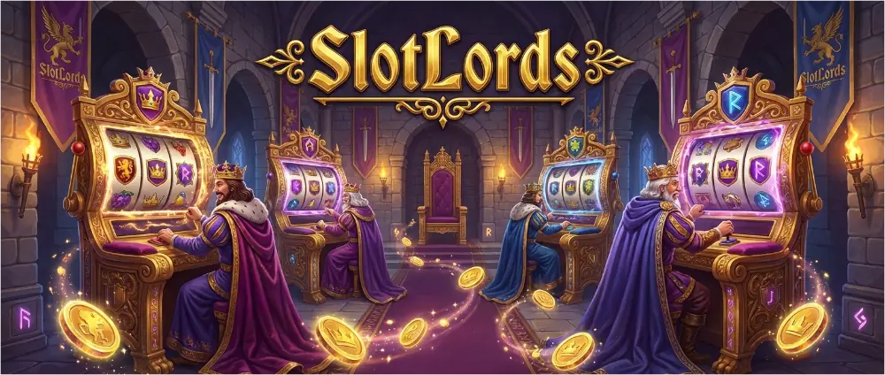 Slot Lords Casino homepage screenshot