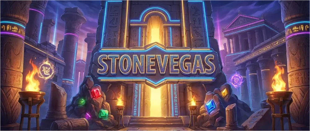StoneVegas Casino homepage screenshot